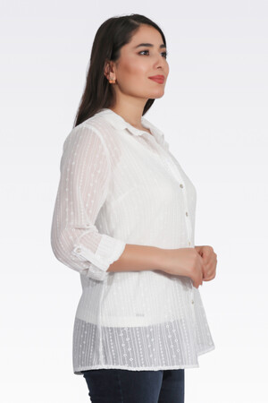 10249 NAKIŞ DETAYLI BLUZ - 3