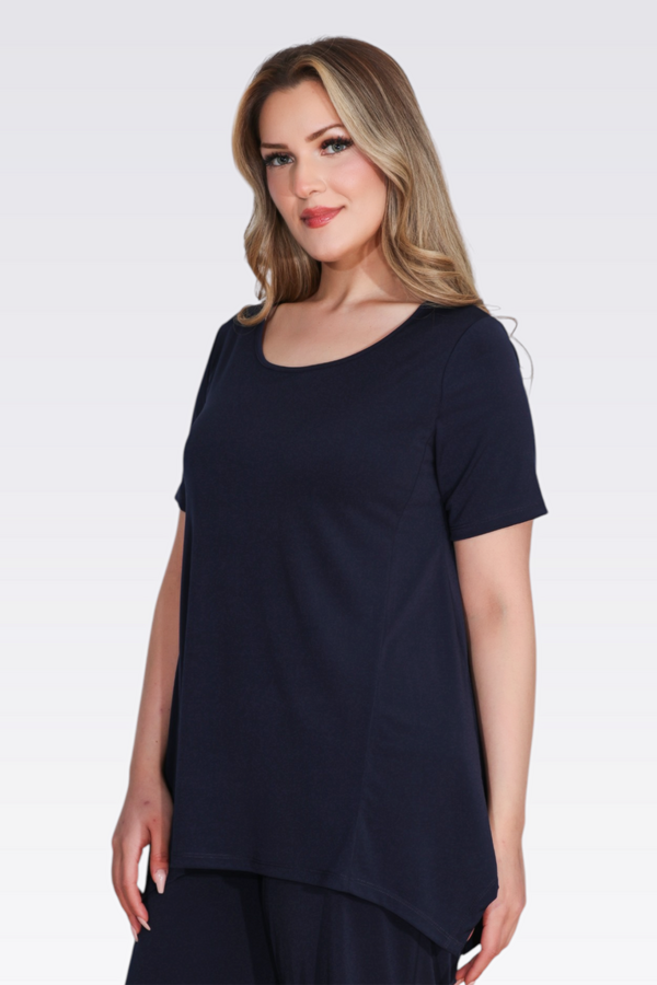 10914 KISA KOL ÖRME TUNİK