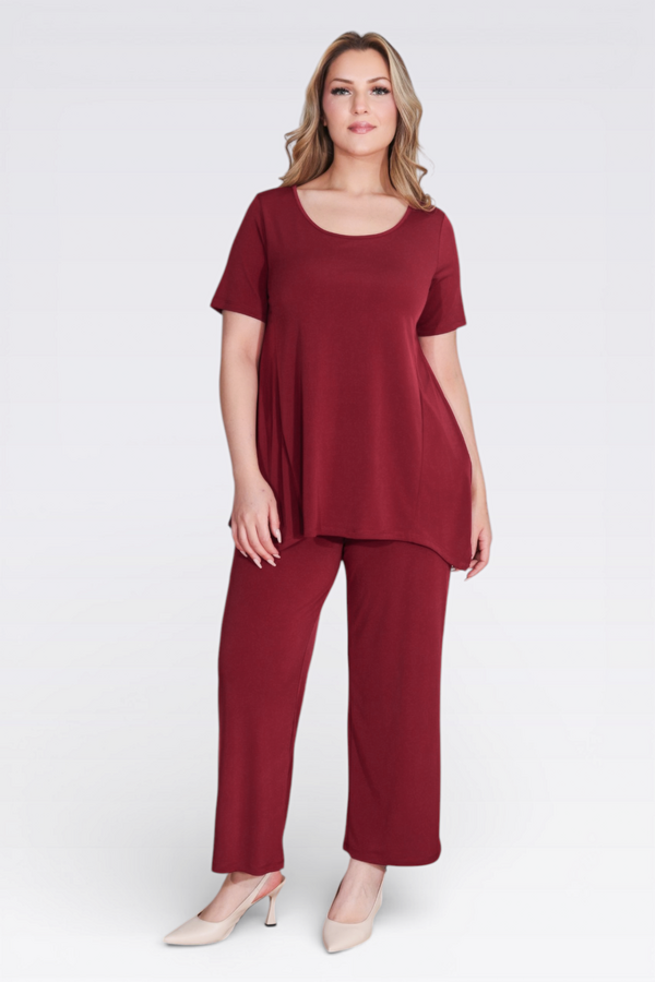 10914 KISA KOL ÖRME TUNİK