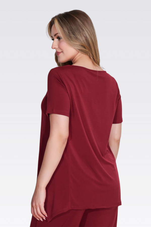 10914 KISA KOL ÖRME TUNİK