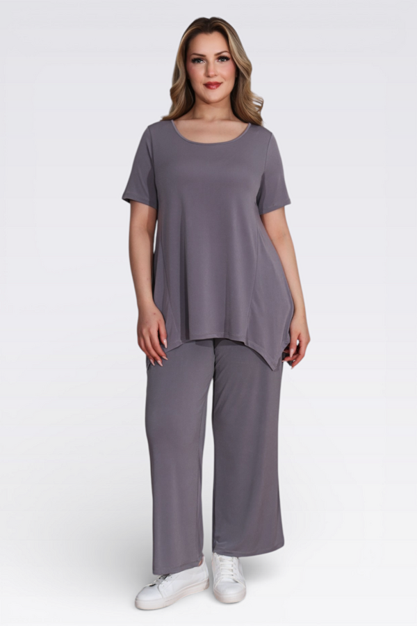 10914 KISA KOL ÖRME TUNİK