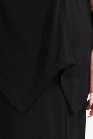 10914 KISA KOL ÖRME TUNİK - Thumbnail