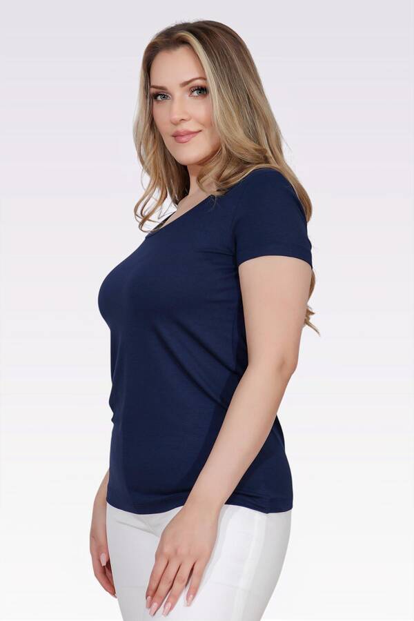 10976 BİSİKLET YAKA KISA KOL TSHİRT