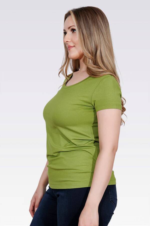 10976 BİSİKLET YAKA KISA KOL TSHİRT