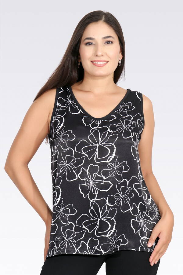 10999 DESENLİ SATEN ATLET - 1