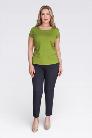 TOLGA SARAÇOĞLU - 30079 DAR PAÇALI BİLEK BOY OFİS PANTOLON