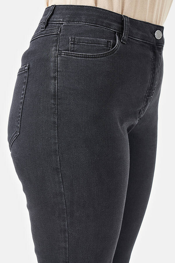 30114 TAŞ DETAYLI BİLEK BOY KOT PANTOLON - 5