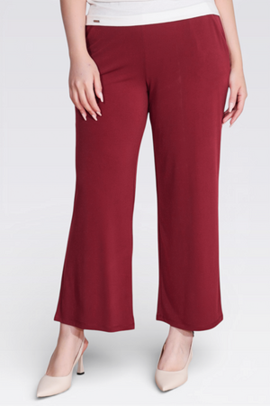 30140 BELİ LASTİKLİ RAHAT KESİM BORU PAÇA BİLEK BOY PANTOLON - Thumbnail