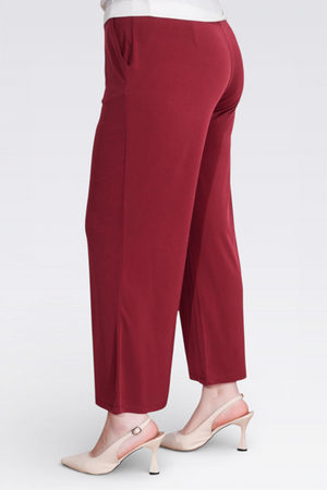 30140 BELİ LASTİKLİ RAHAT KESİM BORU PAÇA BİLEK BOY PANTOLON - Thumbnail