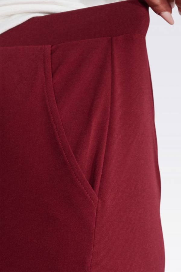 30140 BELİ LASTİKLİ RAHAT KESİM BORU PAÇA BİLEK BOY PANTOLON