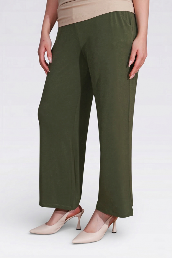 30140 BELİ LASTİKLİ RAHAT KESİM BORU PAÇA BİLEK BOY PANTOLON