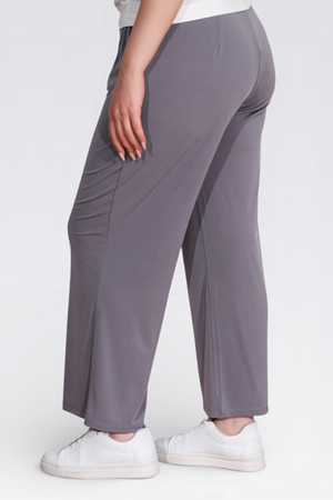 30140 BELİ LASTİKLİ RAHAT KESİM BORU PAÇA BİLEK BOY PANTOLON - Thumbnail