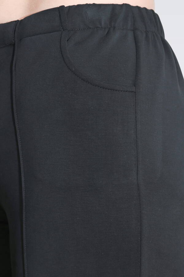 30307 YUMUŞAK TUŞELİ MODAL KUMAŞ ÖRME PANTOLON