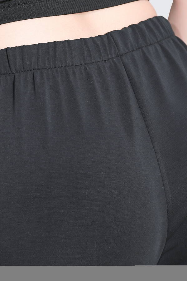 30307 YUMUŞAK TUŞELİ MODAL KUMAŞ ÖRME PANTOLON