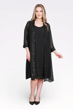 TOLGA SARAÇOĞLU - 40175 PUL DETAYLI ŞIK İKİLİ TAKIM