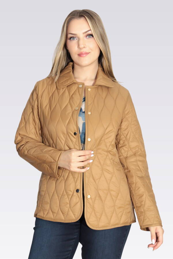 50119 HAFİF ELYAF KAPİTONE CEKET