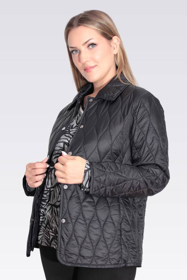 50119 HAFİF ELYAF KAPİTONE CEKET