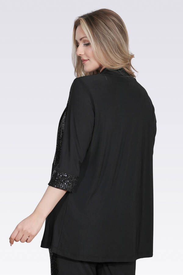 50137 PUL DETAYLI ŞIK ÖRME TUNİK