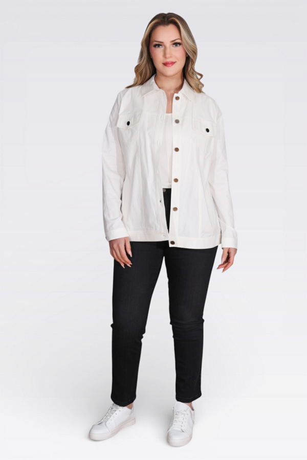 50162 PAMUKLU ESNEK KUMAŞ ASTARSIZ CEKET