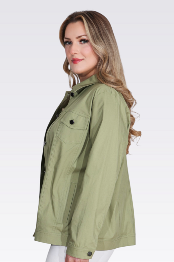 50162 PAMUKLU ESNEK KUMAŞ ASTARSIZ CEKET